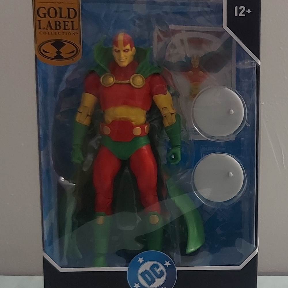 DC Gold Label Red, Green & Yellow Superhero Figure